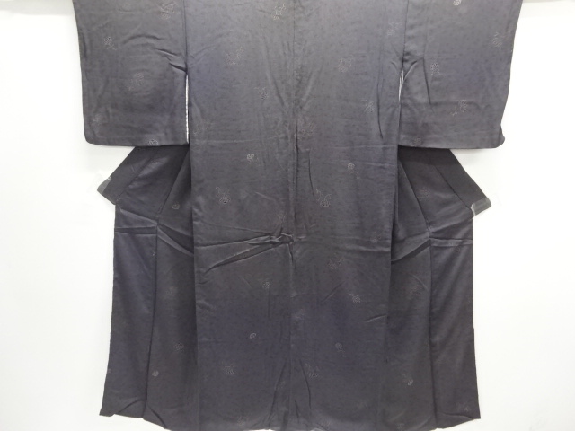 JAPANESE KIMONO / ANTIQUE KIMONO / KINSHA / PLANTS